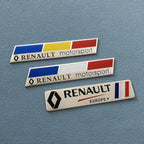 Car Emblem Sticker Accessories For Renault RS GT Clio Megane PARLS PREMIERE Captur Trafic Twingo Scenic 2 Kadjar Zoe Kangoo