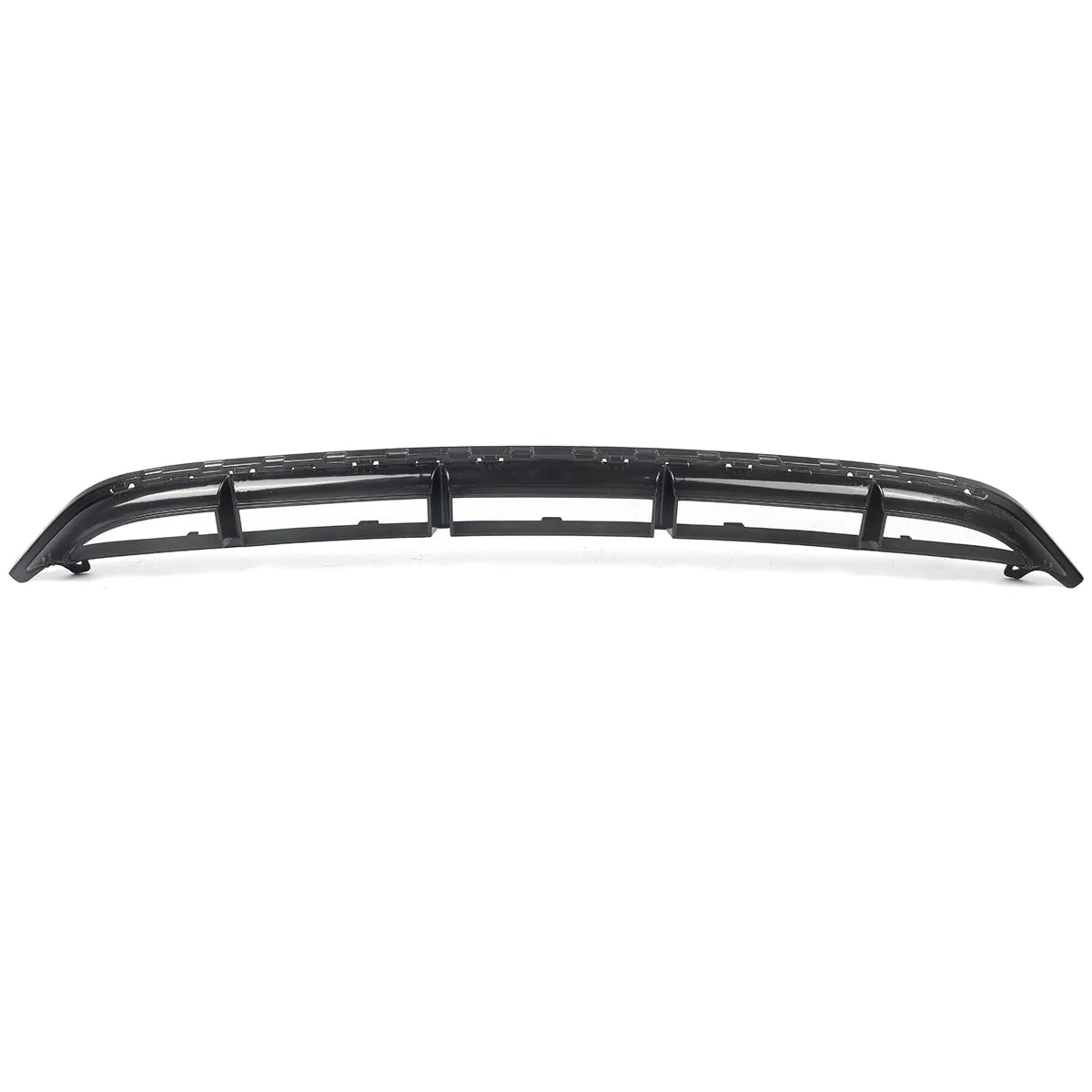 MAGICKIT For 2010-2015 Audi Q7 S-Line Front Bumper Lower Grille Cover Black US CAR Accessories Sport Model Black
