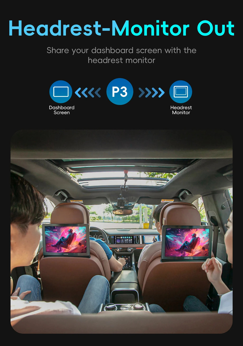 OTTOCAST PICASOU 3 CarPlay AI Box Wireless Android Auto TV Box Mini HDMI for Toyota Kia Hyundai VW for Netflix Car Accessories