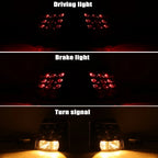 Rear Tail Light for Mitsubishi Outlander EX Phev 2007 2008 2009 2010 - 2013 With Bulb Driving Turn Signal Light car accessories