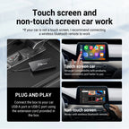 OTTOCAST Play2Video Pro Wireless CarPlay Android Auto Adapter for Youtube for Netflix for IP TV Car Accessories for Kia Toyota
