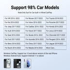 OTTOCAST Play2Video Pro Wireless CarPlay Android Auto Adapter for Youtube for Netflix for IP TV Car Accessories for Kia Toyota