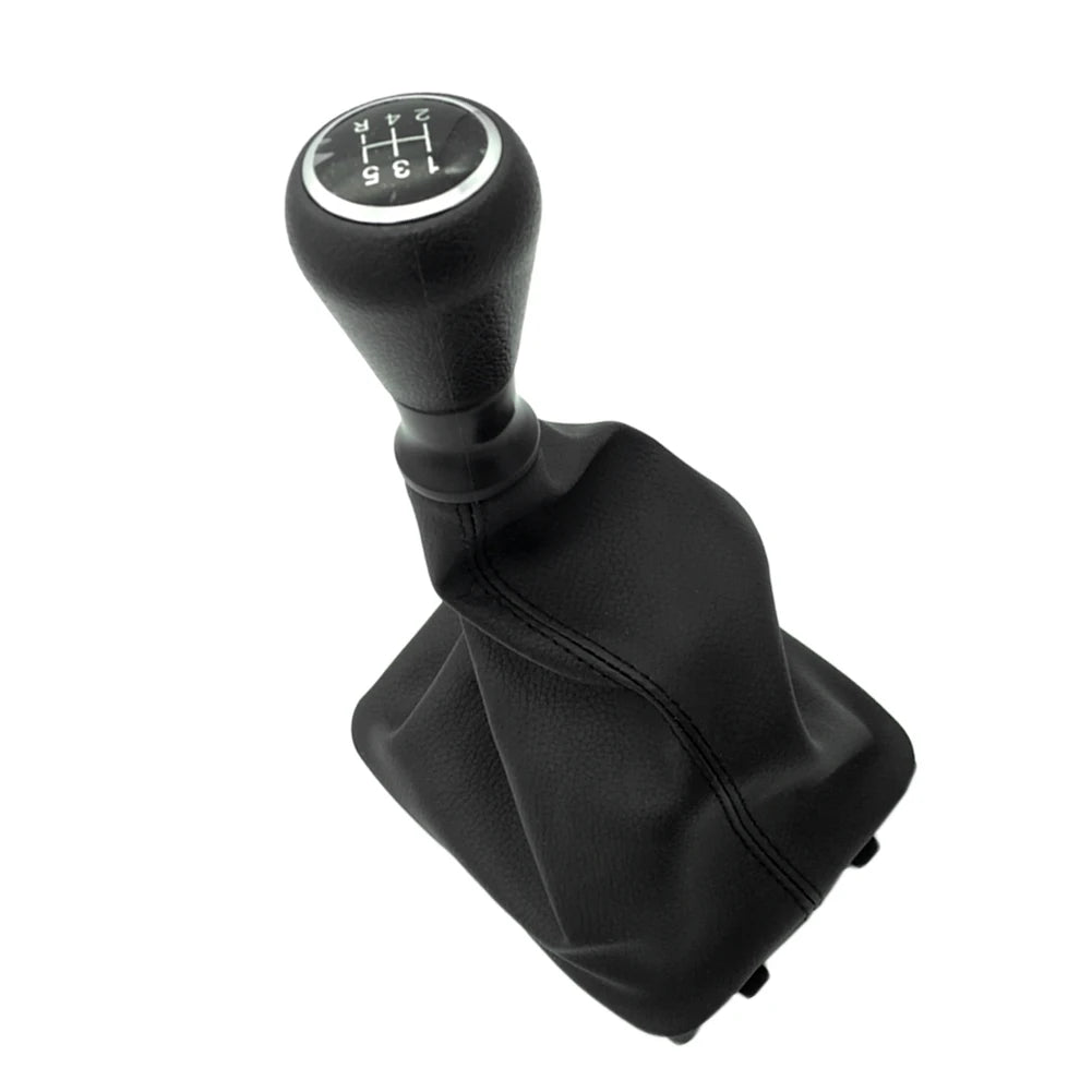 For Peugeot 206 207 307 Citroen C3/C5 PU 5 Speed Gear Shift Knob Shifter Lever Stick Gaiter Boot Cover Car Accessories