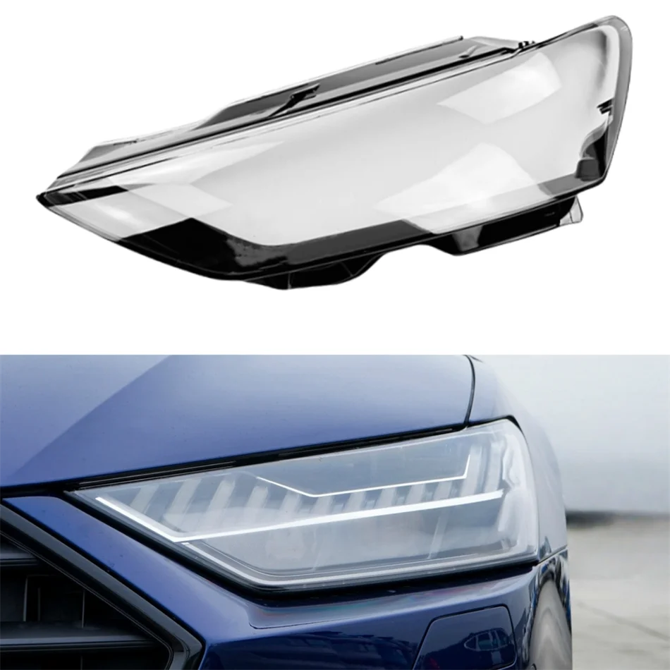 For Audi A7 2019 2020 2021 2022 2023 Car Accessories Base Head Lamp Shell Headlight Accessories Front Headlight Cover
