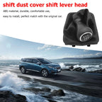 For Peugeot 206 207 307 Citroen C3/C5 PU 5 Speed Gear Shift Knob Shifter Lever Stick Gaiter Boot Cover Car Accessories