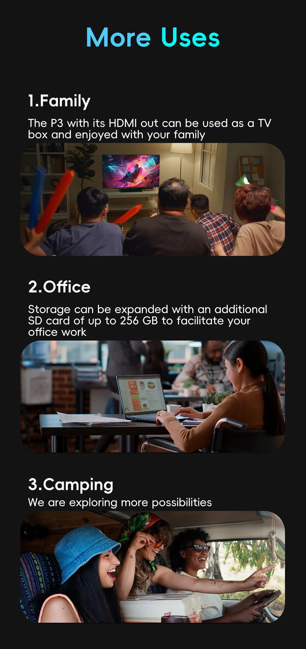 OTTOCAST PICASOU 3 CarPlay AI Box Wireless Android Auto TV Box Mini HDMI for Toyota Kia Hyundai VW for Netflix Car Accessories