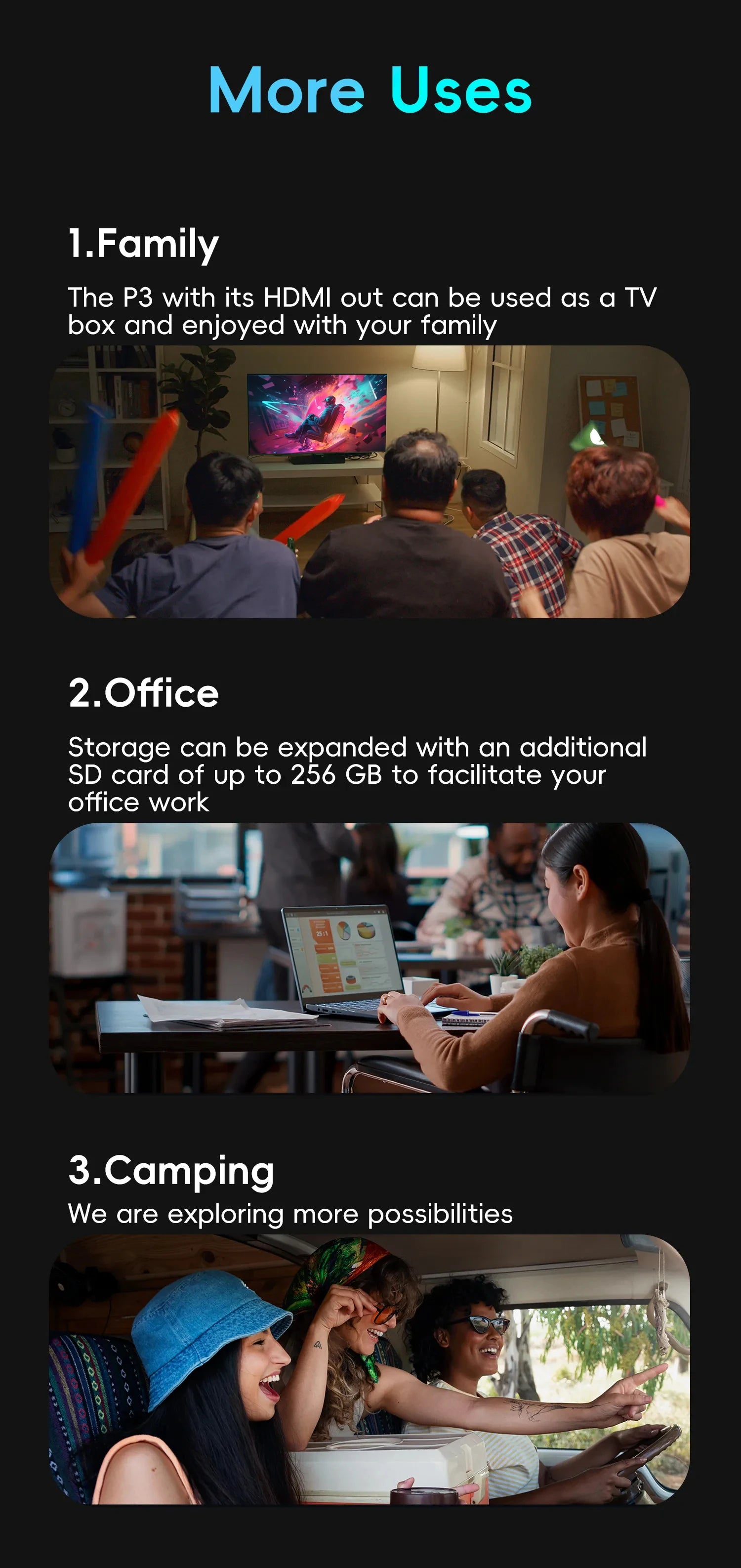OTTOCAST PICASOU 3 CarPlay AI Box Wireless Android Auto TV Box Mini HDMI for Toyota Kia Hyundai VW for Netflix Car Accessories
