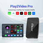 OTTOCAST Play2Video Pro Wireless CarPlay Wireless Android Auto Adapter for Youtube Netflix IPTV Car Accessories for Kia Toyota