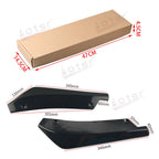 The Automobile modification accessories of general use Carborn Fiber material Car rear corner covers rear lip and rear spoiler