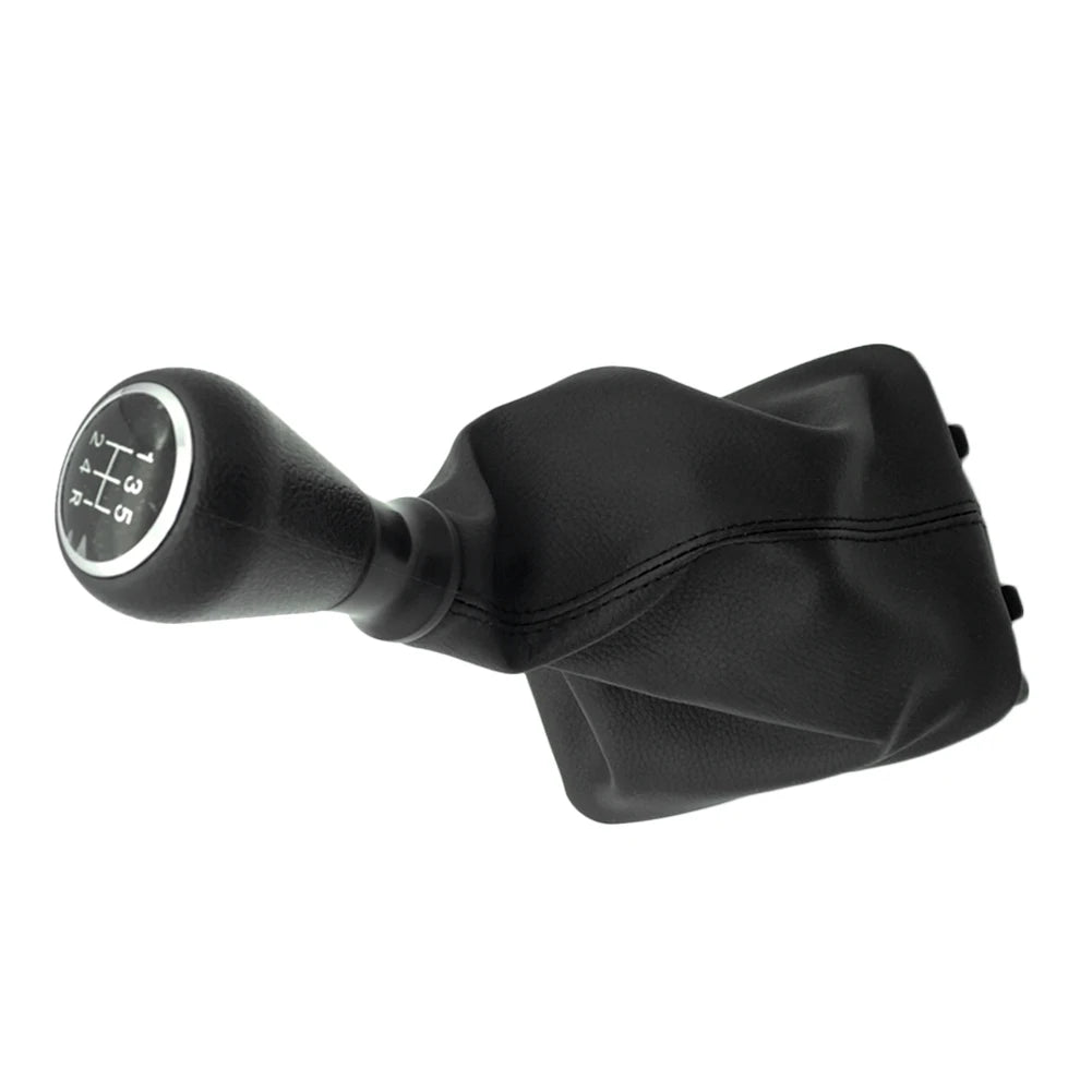 For Peugeot 206 207 307 Citroen C3/C5 PU 5 Speed Gear Shift Knob Shifter Lever Stick Gaiter Boot Cover Car Accessories