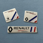 Car Emblem Sticker Accessories For Renault RS GT Clio Megane PARLS PREMIERE Captur Trafic Twingo Scenic 2 Kadjar Zoe Kangoo