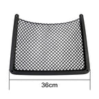 Car Interior Accessories For Audi A4 B8 A5 Q3 A3 A6 C7 Q5 B9 Q7 Rear Seat Back String Net Mesh Storage Pocket Auto Organizer