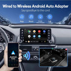 OTTOCAST A2Air Pro Wireless Android Auto Adapter for Android 14 Phone Car Accessories for Kia VW Audi Ford Benz  Chery Chevrolet