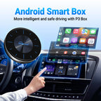OTTOCAST OttoAibox P3 CarPlay AI Box Wireless Android Auto Smart TV Box Support for HDMI output Car Accessories for Benz VW Audi