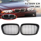 MAGICKIT For E39 5-series 525/528/530/535/540/M5 1997-2003 2 x Front Grille (Left and Right) ABS CAR Accessories