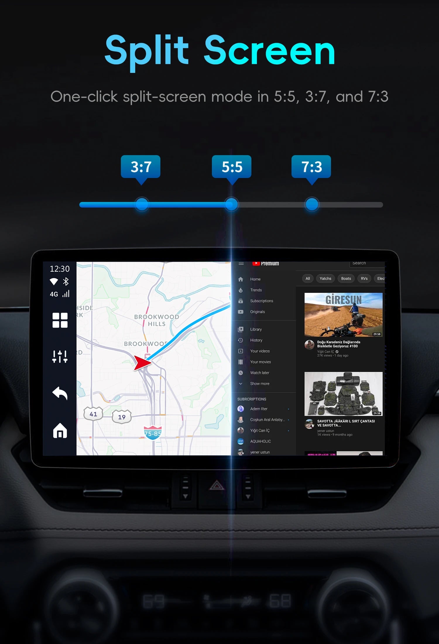 OTTOCAST OttoAibox P3 CarPlay AI Box Wireless Android Auto Smart TV Box Support for HDMI output Car Accessories for Benz VW Audi