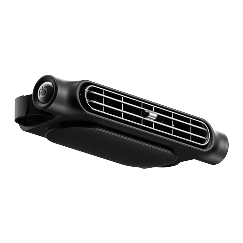 Car Headrest Cooling Air Fan 3 Speeds Adjustable Car Seat Cooling Fan USB Powered Rear Seat Ventilator Summer Car Accessories