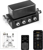 The complete set of car air suspension comes with a full set of accessories and supports mobile app control