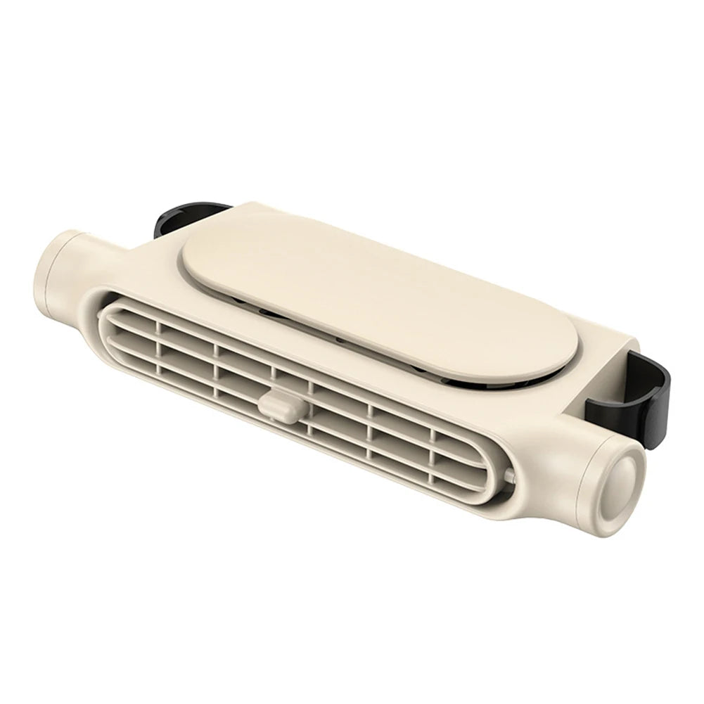 Car Headrest Cooling Air Fan 3 Speeds Adjustable Car Seat Cooling Fan USB Powered Rear Seat Ventilator Summer Car Accessories