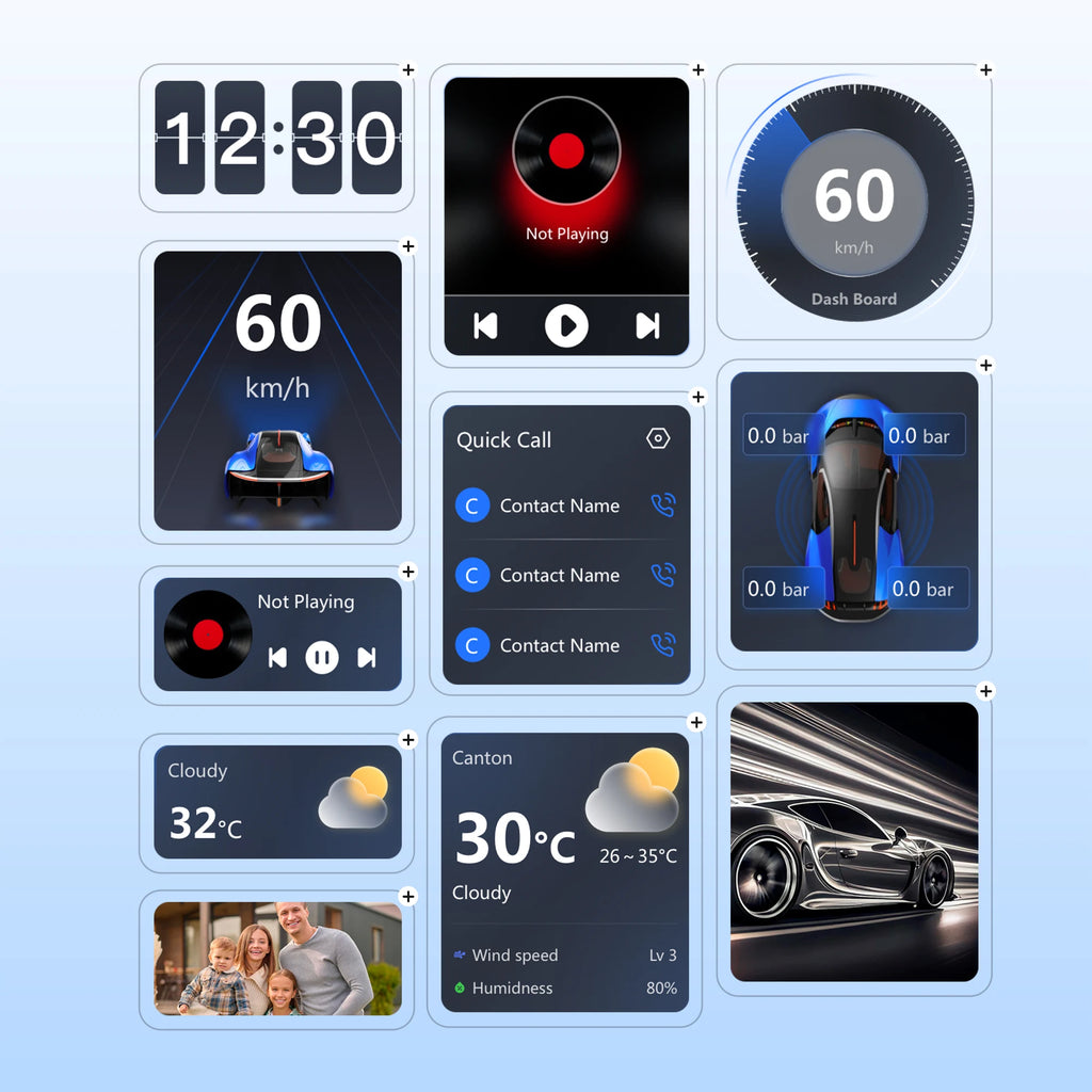 OTTOCAST OttoAibox P3 CarPlay AI Box Wireless Android Auto Smart TV Box Support for HDMI output Car Accessories for Benz VW Audi