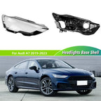 For Audi A7 2019 2020 2021 2022 2023 Car Accessories Base Head Lamp Shell Headlight Accessories Front Headlight Cover