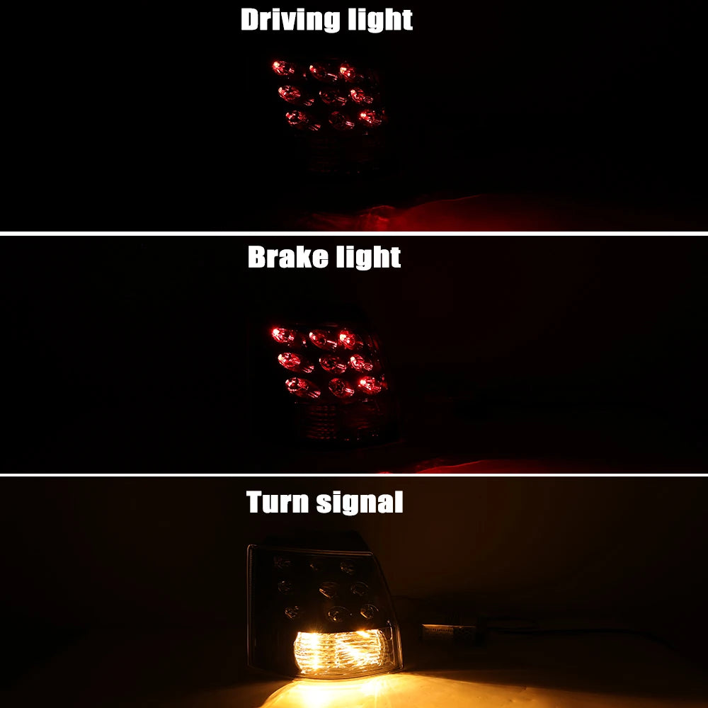 Rear Tail Light for Mitsubishi Outlander EX Phev 2007 2008 2009 2010 - 2013 With Bulb Driving Turn Signal Light car accessories