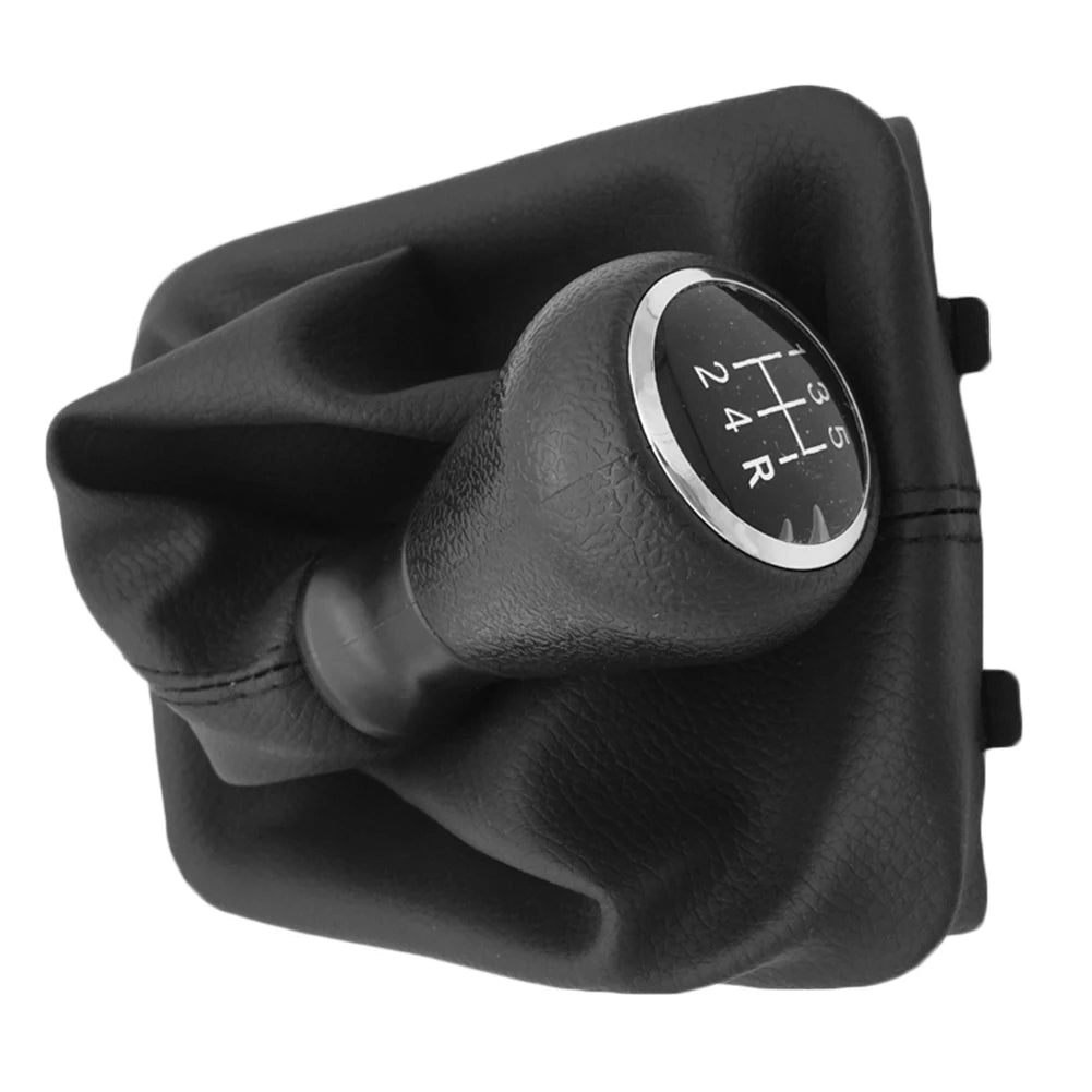 For Peugeot 206 207 307 Citroen C3/C5 PU 5 Speed Gear Shift Knob Shifter Lever Stick Gaiter Boot Cover Car Accessories