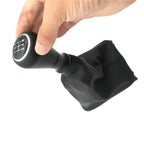 For Peugeot 206 207 307 Citroen C3/C5 PU 5 Speed Gear Shift Knob Shifter Lever Stick Gaiter Boot Cover Car Accessories