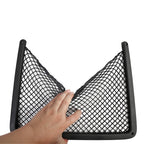 Car Interior Accessories For Audi A4 B8 A5 Q3 A3 A6 C7 Q5 B9 Q7 Rear Seat Back String Net Mesh Storage Pocket Auto Organizer