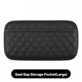 CAR ACCESSORIES MEN - 1 PIECE PU LEATHER CAR SEAT ORGANISER, MOBILE PHONE SUNGLASSES STORAGE, WATERPROOF DOCUMENT HOLDER