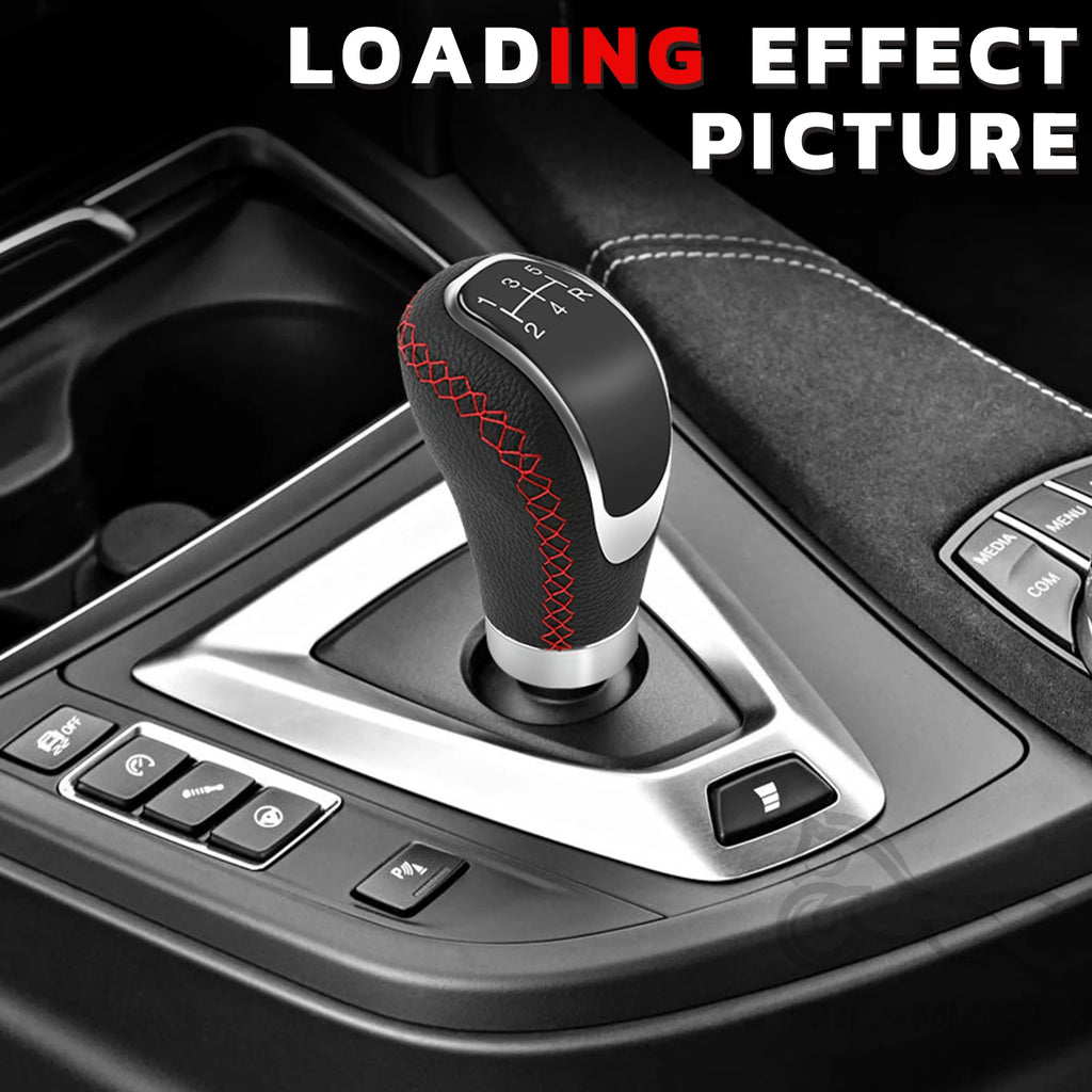 Car PU Leather 5 Speed Shifter Lever With Gear Knob Manual Transmission Replaceable Cap Cover Gear Shift Knob Car Accessories