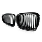 MAGICKIT For E39 5-series 525/528/530/535/540/M5 1997-2003 2 x Front Grille (Left and Right) ABS CAR Accessories